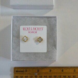 Scout & Molly's Gold and Nacre Earrings